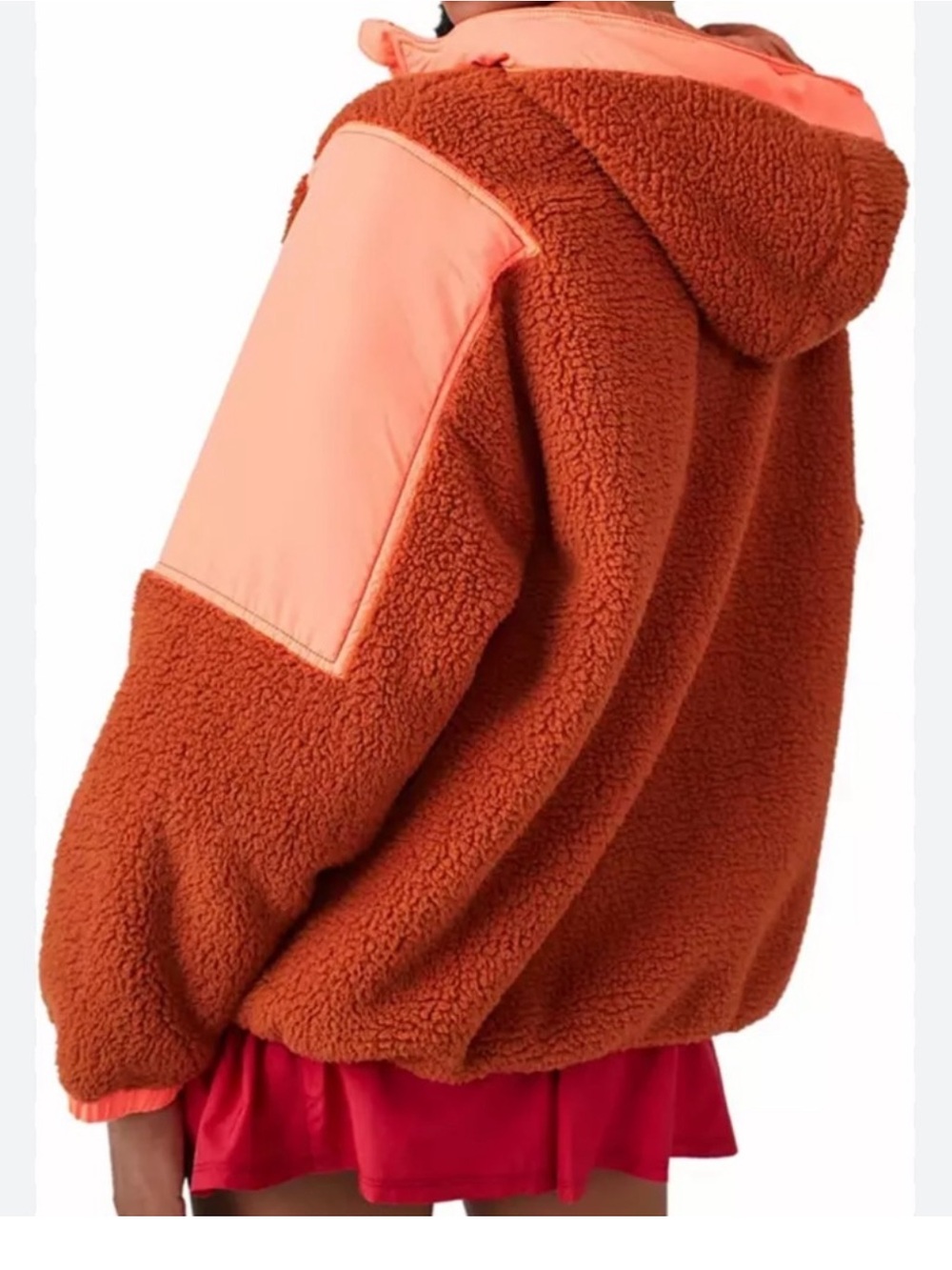 Free People Lead the Pack Sherpa Pullover